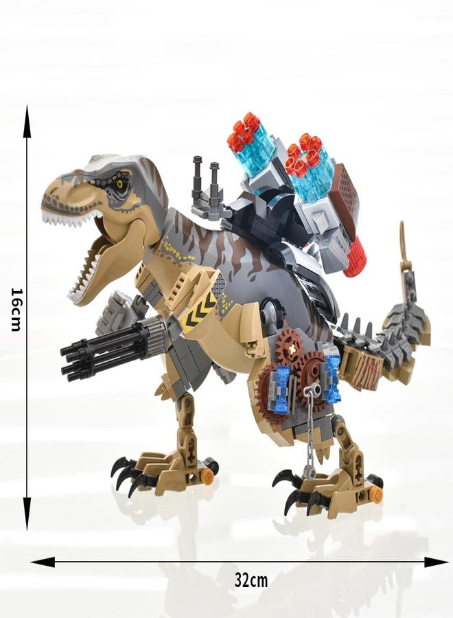 Mesiondy Building Blocks Toys Sets 725 Pcs for Age 6 8 9 10 11 12 13 14 Years, Dinosaur Park World,Birthday Gifts for Boys and Girls - Image 3